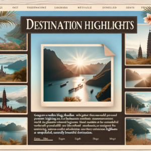 Exploring the World: Destination Highlights You Can’t Miss